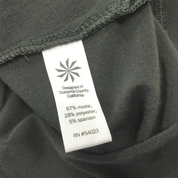 Athleta Threadlight Turtleneck Tunic Women's Size XS Lightweight Knit Olive - Picture 9 of 9